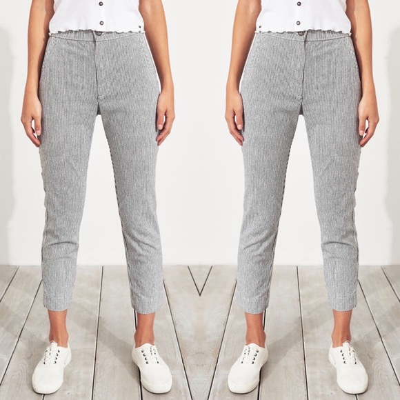 Hollister Crop Taper Pants